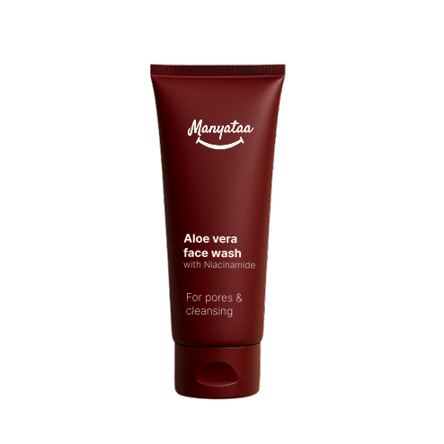 Aloe Vera Face Wash with Niacinamide for cleansing and reducing pores