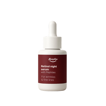 Retinol Night Serum for reducing wrinkles and fine lines